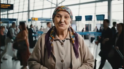 Metro bir yanda havalimanı diğer yanda